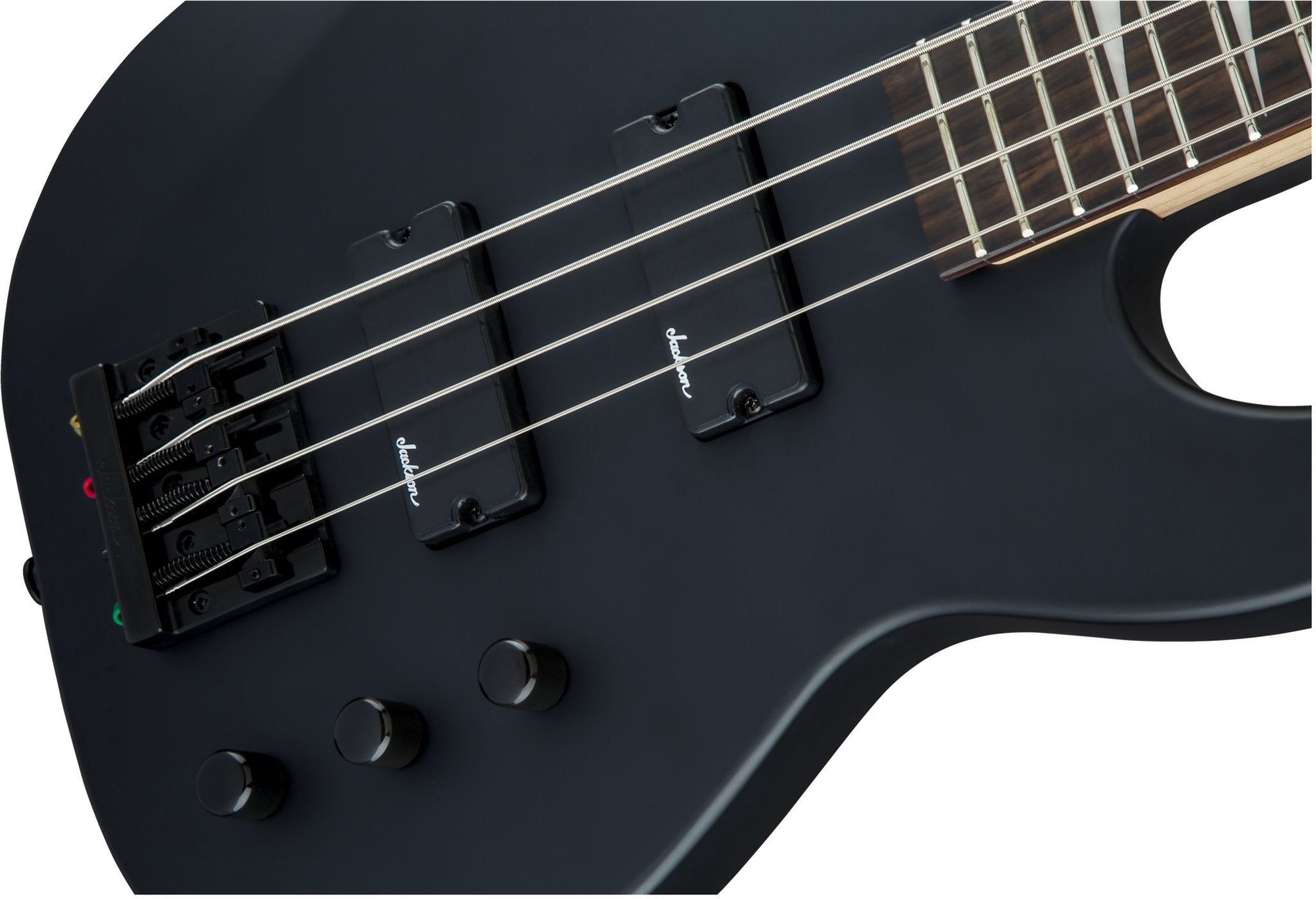 JS Series Concert™ Bass JS2 - Amaranth Fingerboard - Satin Black - La Boîte Musicale - Bass Guitar - Jackson -