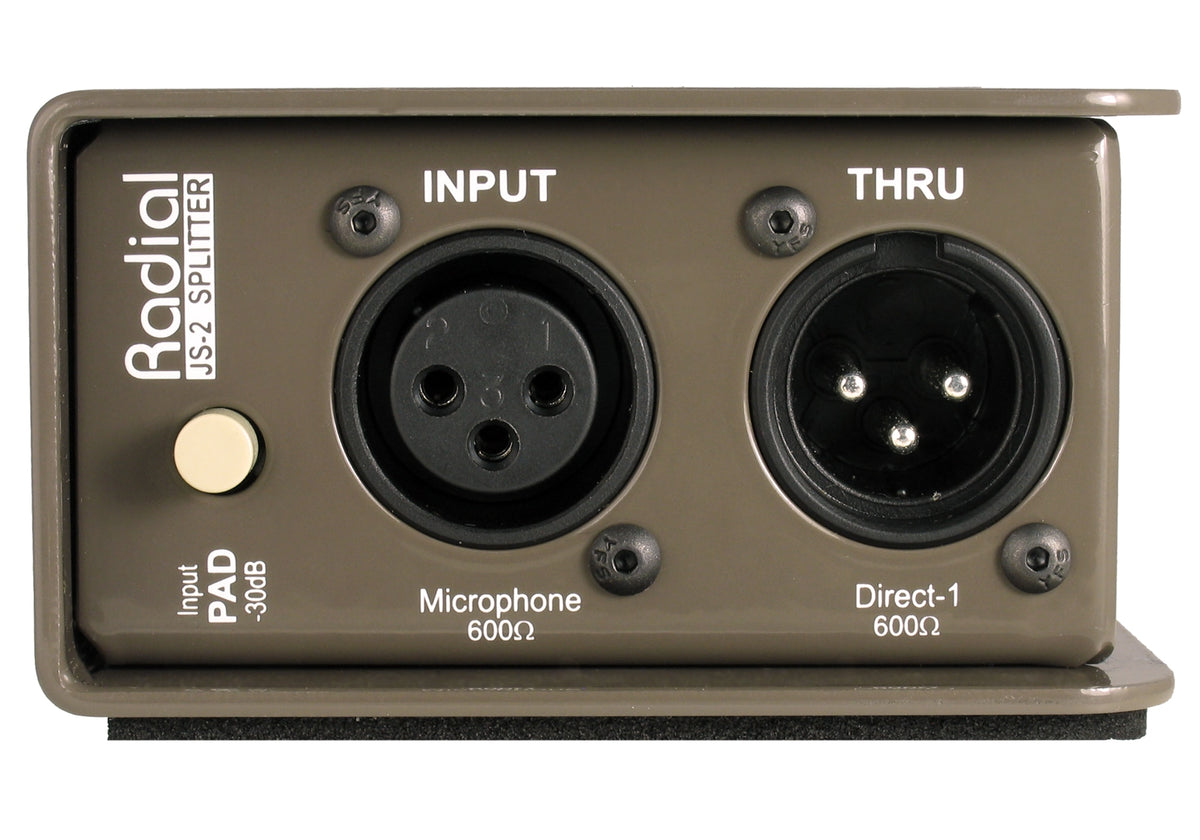 Radial JS2 - Microphone Splitter - product view 3