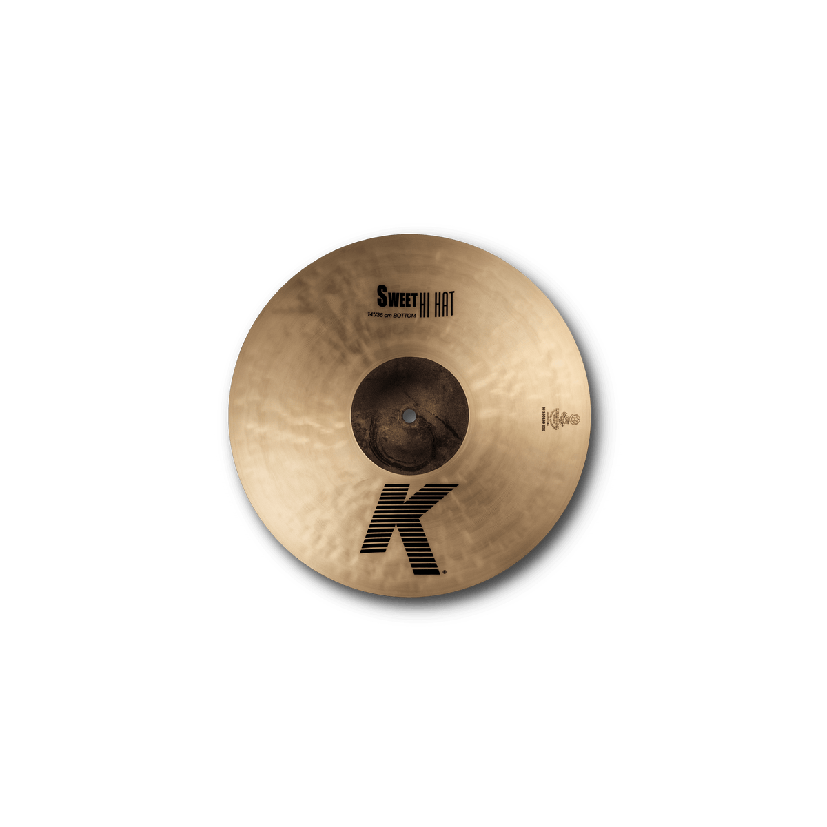 Zildjian 14" K Sweet Hi-Hat – Top