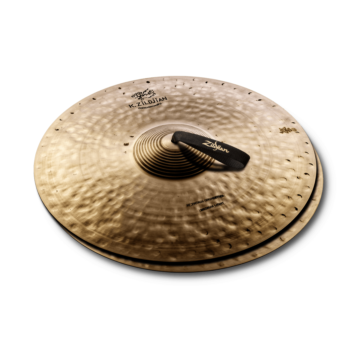 Zildjian 20" K Constantinople Vintage Medium Light Pair w/ Straps