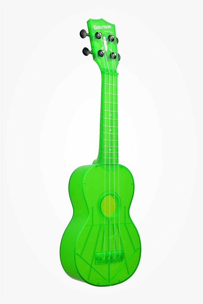 Kala - Fluorescent Sour Apple Green Soprano Ukulele - La Boîte Musicale - Ukulele - Kala -