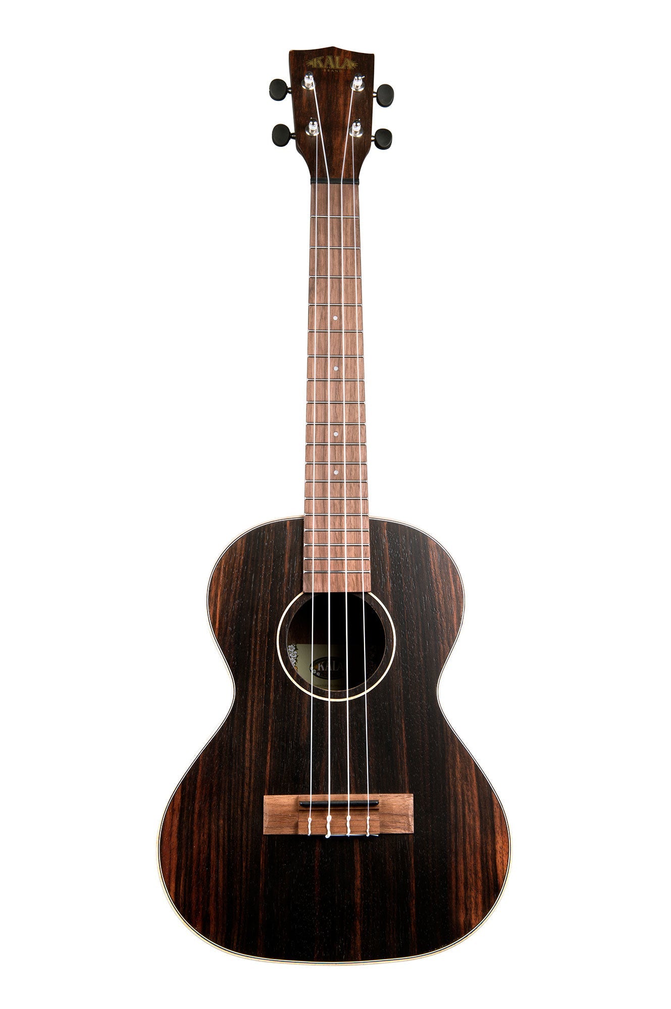 KALA Striped Ebony Tenor Ukulele - La Boîte Musicale - Ukulele - Kala -