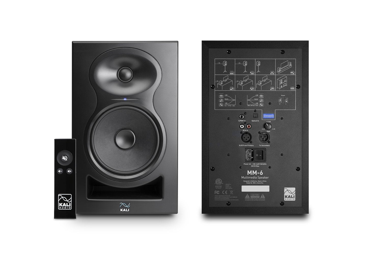 Kali Audio - Mammoth 6.5” 80W Multimedia Speaker (Single) - La Boîte Musicale - Studio Monitors - Kali Audio -