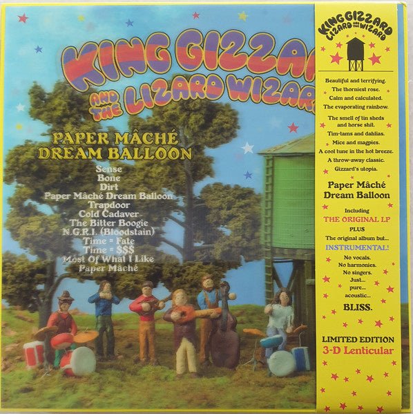 KGLW - Paper Mâché Dream Balloon - La Boîte Musicale - Vinyl Records - Vinyl Records -