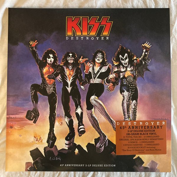 Kiss - Destroyer - 45th Ann. 2XLP - La Boîte Musicale - Vinyl Records - Vinyl Records -
