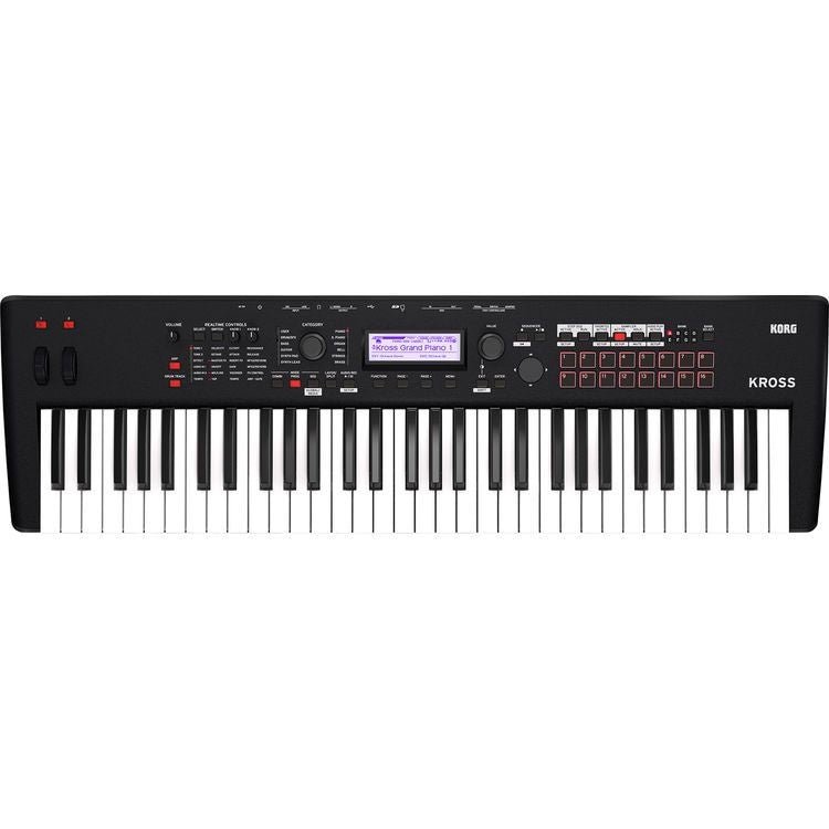 Korg - 61 - Key Synthesizer Workstation (Super Matte Black) - La Boîte Musicale - Synthesizers - Korg -