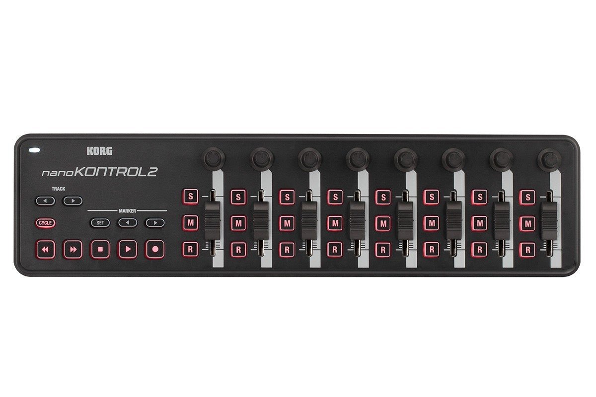 Korg - Black Desktop USB MIDI Control Surface Controller - La Boîte Musicale - Korg -