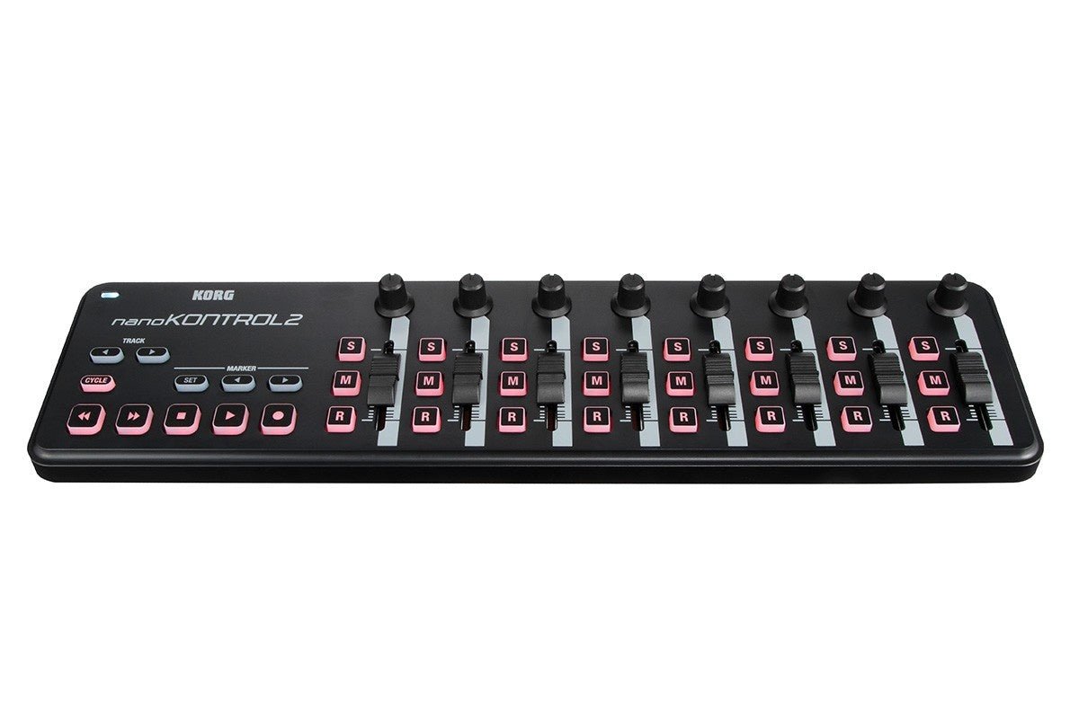 Korg - Black Desktop USB MIDI Control Surface Controller - La Boîte Musicale - Korg -