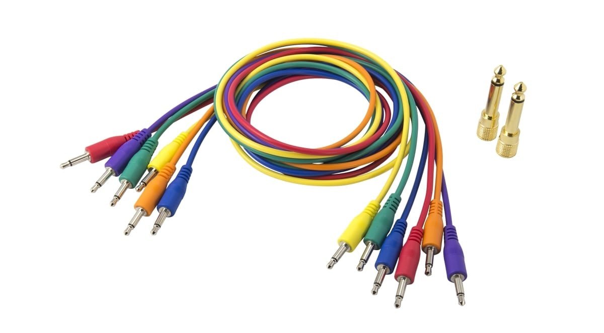 Korg - Patch Cables for SQ - 1 Sequencer (Set of 6) - La Boîte Musicale - Patch Cables - Korg -