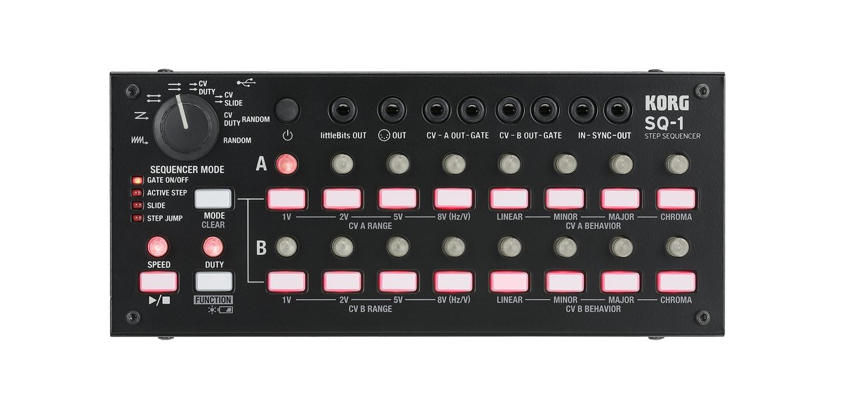 Korg - SQ - 1 Step Sequencer - La Boîte Musicale - Synthesizers - Korg -