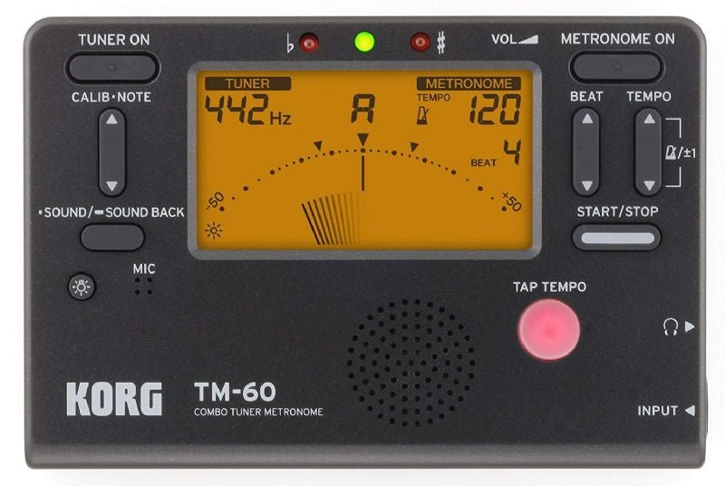 Korg - TM - 60 Combo Tuner Metronome - La Boîte Musicale - Korg -