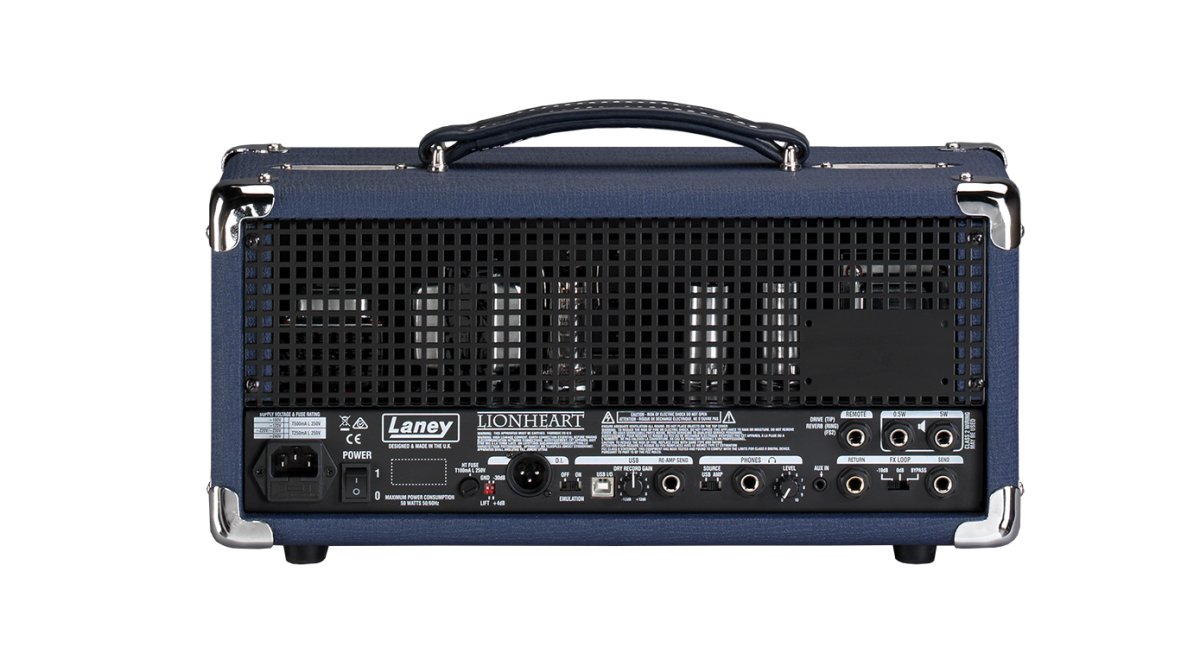 Laney - Lionheart L5 - STUDIO All tube head - 5W Class A - USB Interface - La Boîte Musicale - Electric Guitar Amplifier - Laney -
