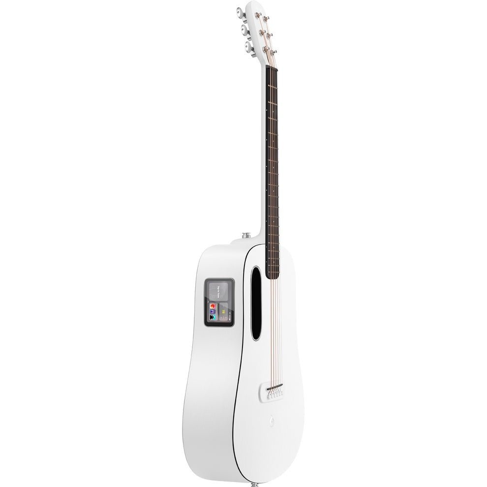 Lava Music - ME Play 36” Acoustic / Electric Guitar With Gig Bag - Frost White - La Boîte Musicale - Acoustic Guitars - La Boîte Musicale -
