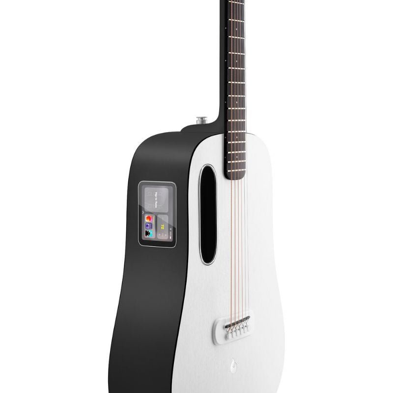 Lava Music - ME Play 36 Acoustic / Electric Guitar With Gig Bag - Nightfall/Frost White - La Boîte Musicale - La Boîte Musicale -