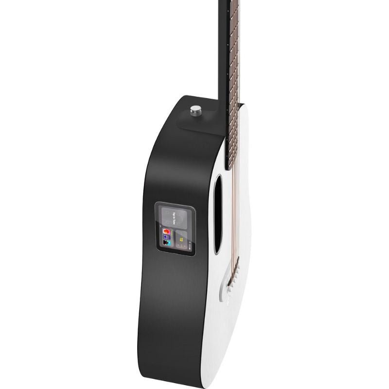 Lava Music - ME Play 36 Acoustic / Electric Guitar With Gig Bag - Nightfall/Frost White - La Boîte Musicale - La Boîte Musicale -