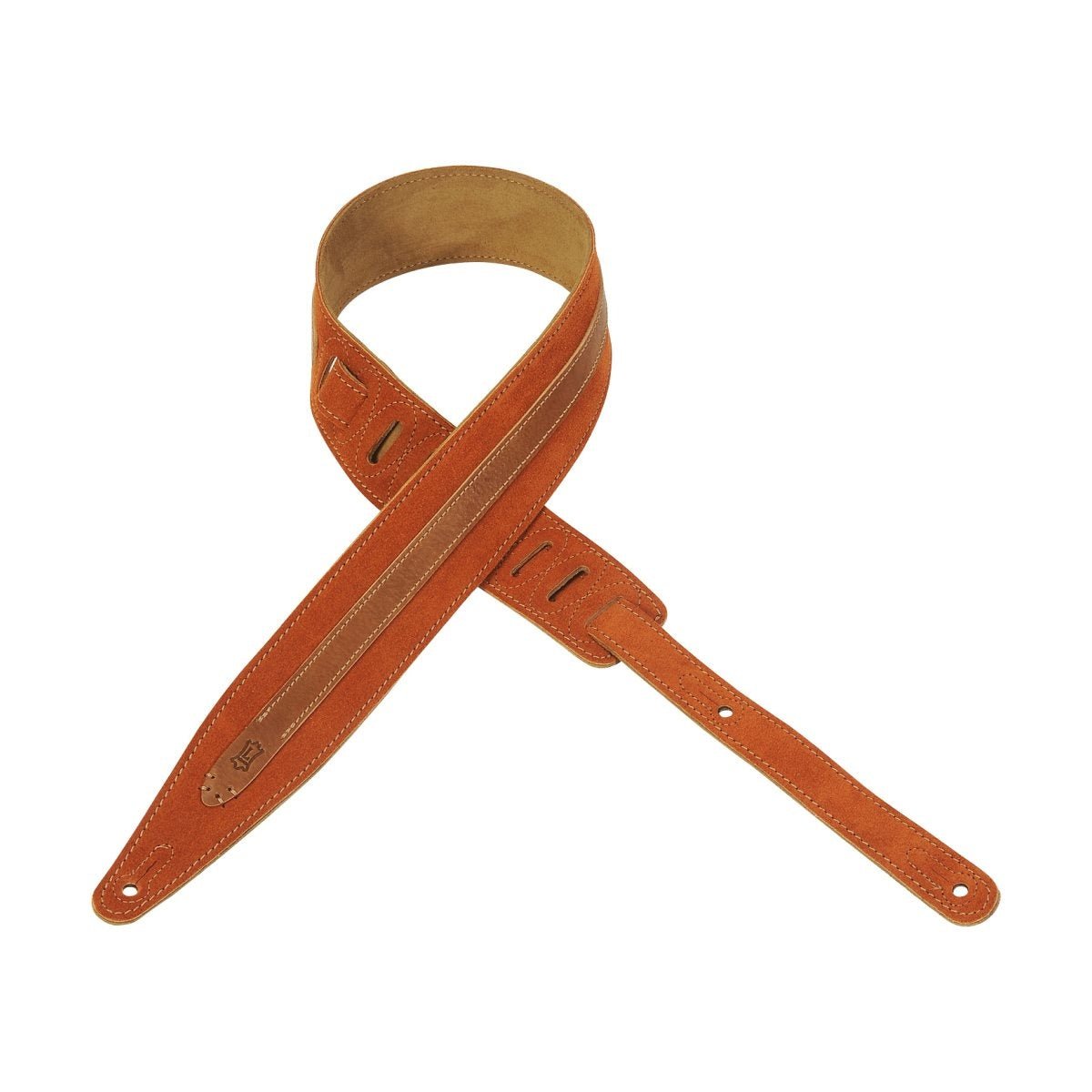 Levy's - 2 1/2″ Wide Copper Suede Guitar Strap - La Boîte Musicale - Levy's -