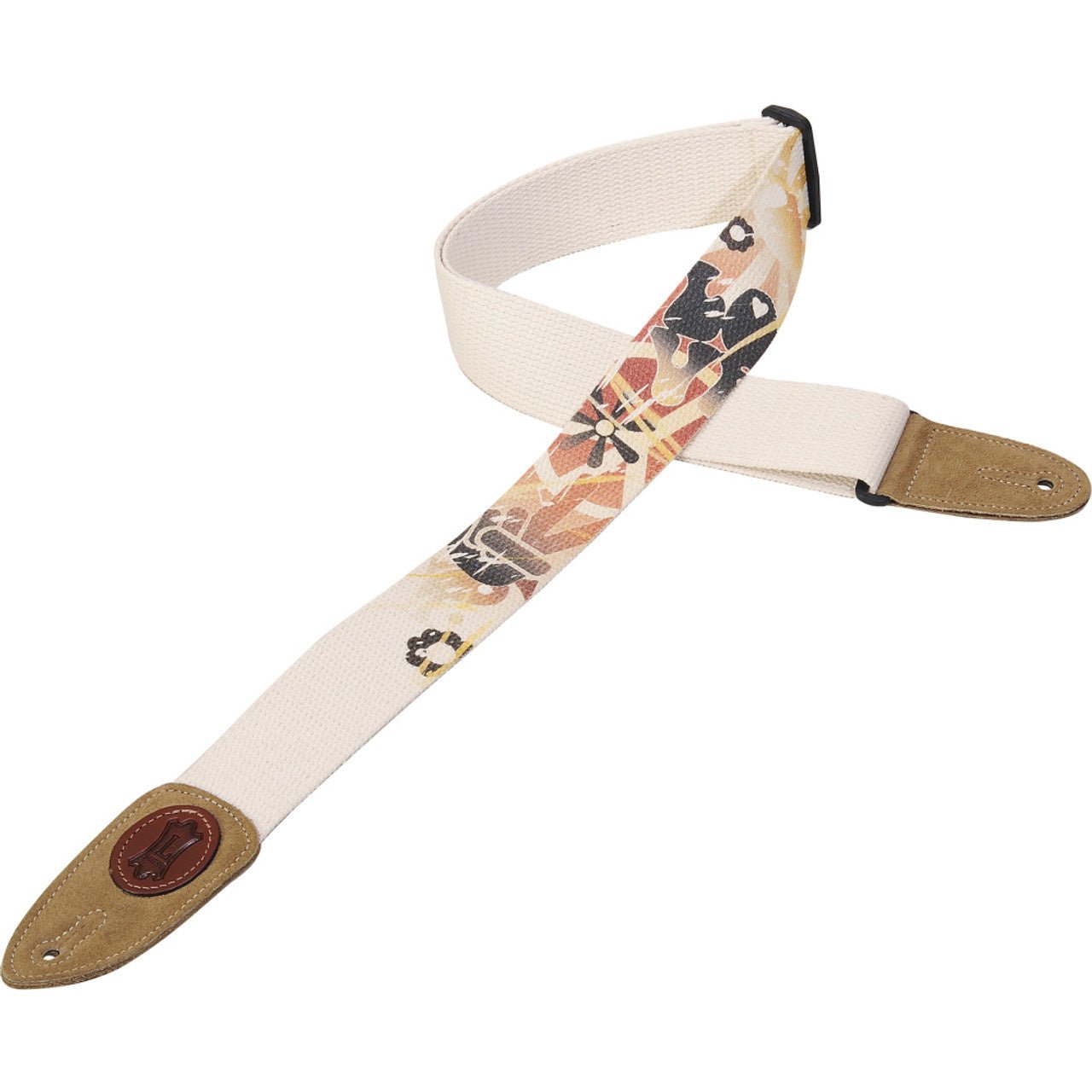 Levy's - 2 Wide Urban Print Cotton Guitar Strap - La Boîte Musicale - Levy's -