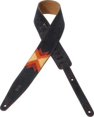 Levy's - 2.5 Suede Guitar Strap - Navy - La Boîte Musicale - Levy's -