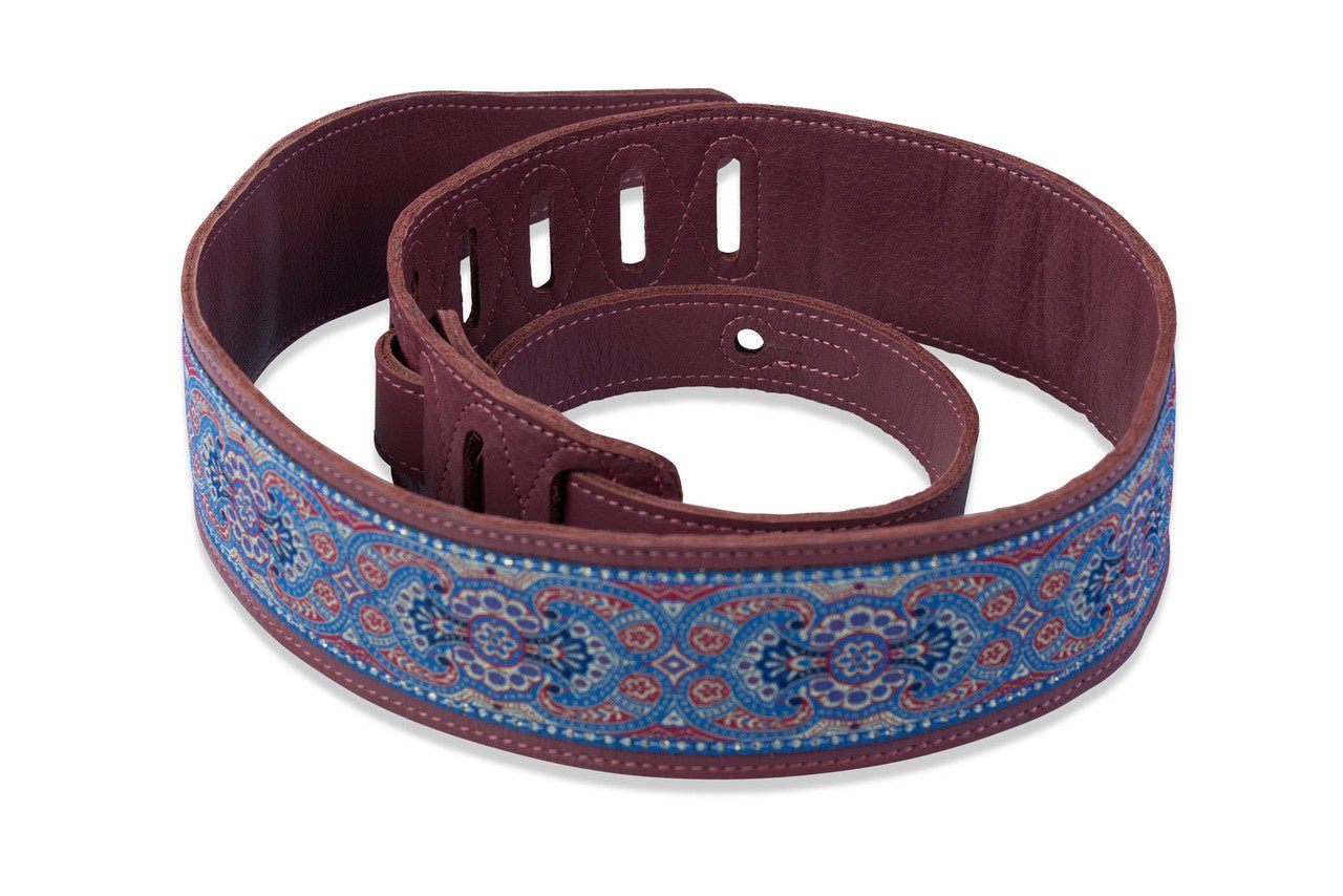 Levy's - Burgundy Garment Leather Strap - La Boîte Musicale - Levy's -