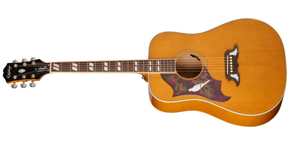 Dove Studio Acoustic/Electric Guitar with Gigbag - Natural (Left Handed)