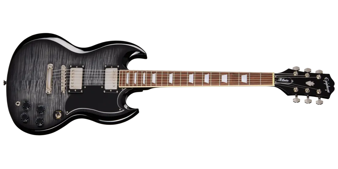 SG Tribute Plus Electric Guitar - Translucent Ebony