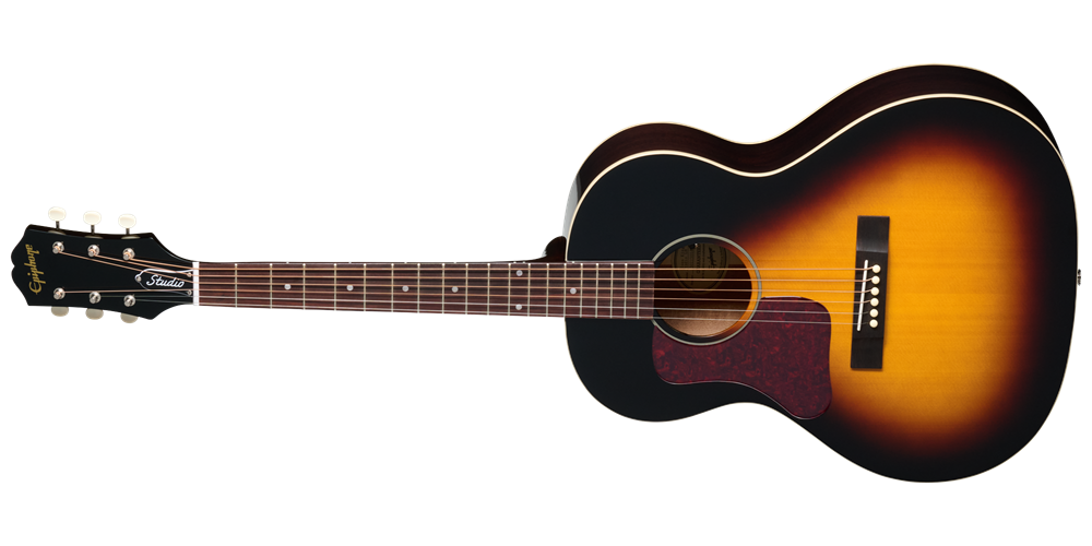 Blues King Studio Acoustic/Electric Guitar with Gigbag - Dark Burst (Left Handed)