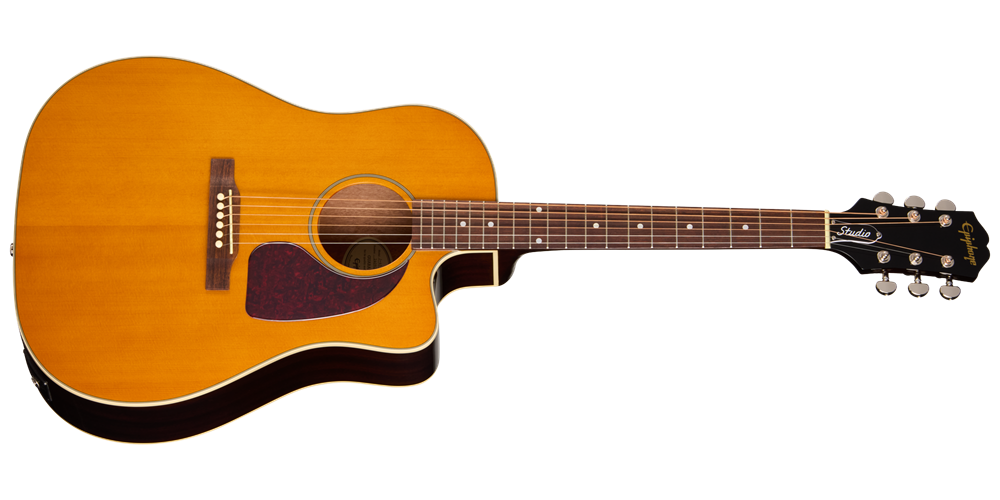 J-45 Studio EC Acoustic/Electric Guitar with Gigbag - Natural