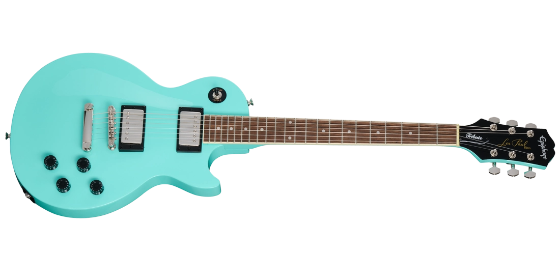 Les Paul Tribute Electric Guitar - Aqua
