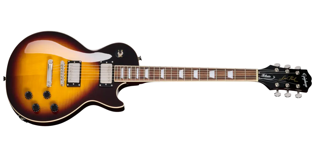 Les Paul Tribute Plus Electric Guitar - Vintage Sunburst