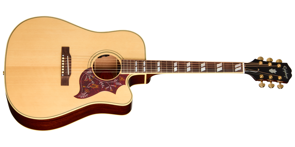 Hummingbird Standard EC Acoustic/Electric Guitar with Gigbag - Natural