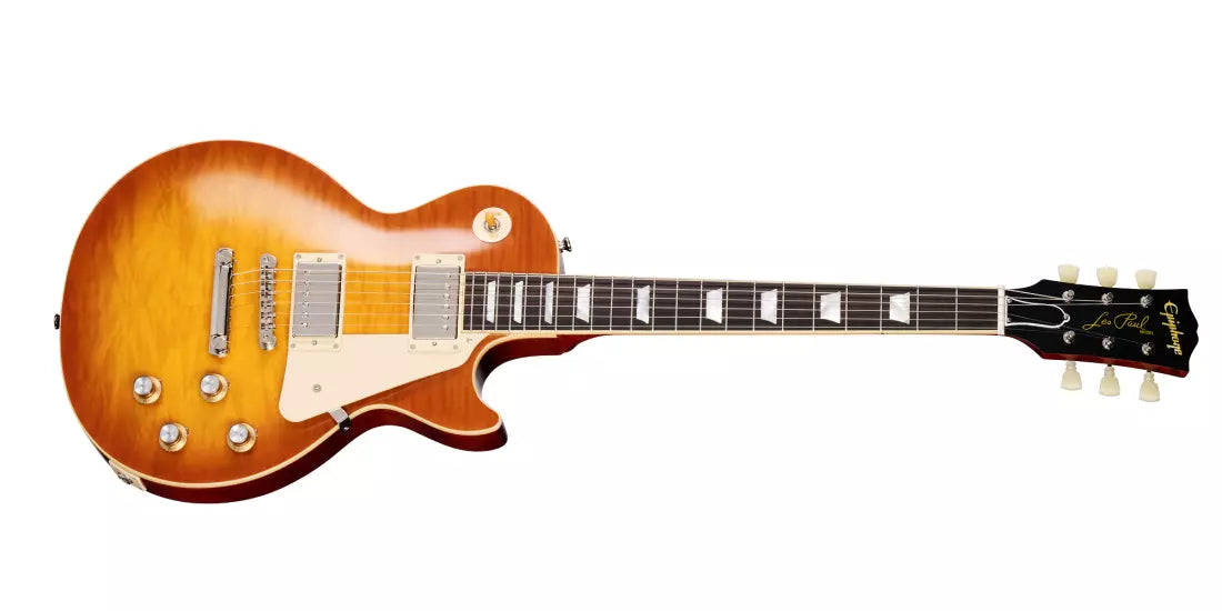 1960 Les Paul Standard Reissue Electric Guitar with Hardshell Case - Iced Tea Burst