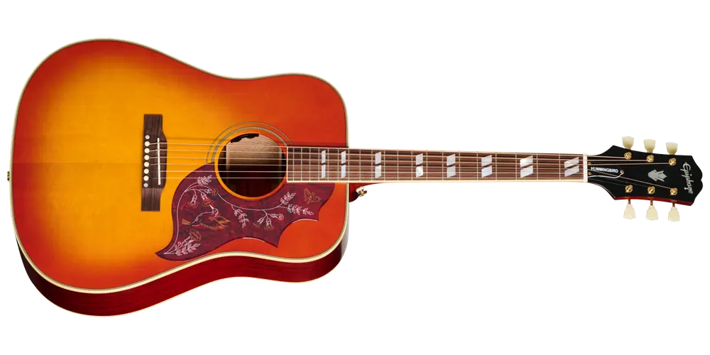 Hummingbird Standard Acoustic/Electric Guitar with Gigbag - Cherry Sunburst