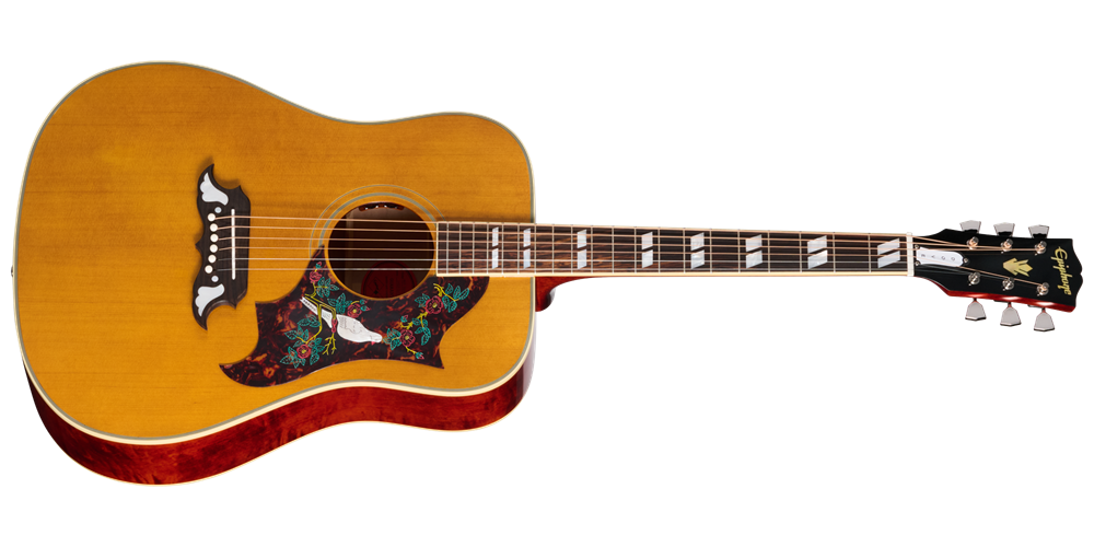 1963 Dove Reissue Acoustic/Electric Guitar with Hardshell Case - Natural