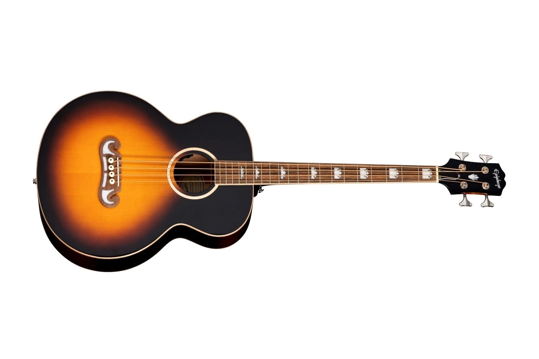 Epiphone El Capitan J-200 Studio Bass - Aged Vintage Sunburst