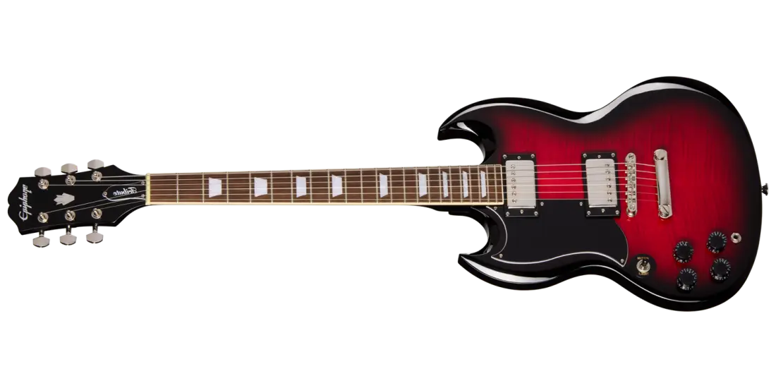 SG Tribute Plus Electric Guitar - Heritage Cherry Burst (Left Handed)