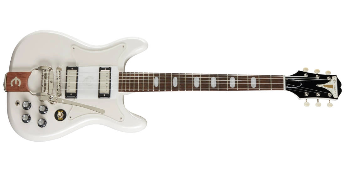 Crestwood Custom with Tremotone Tailpiece - Polaris White