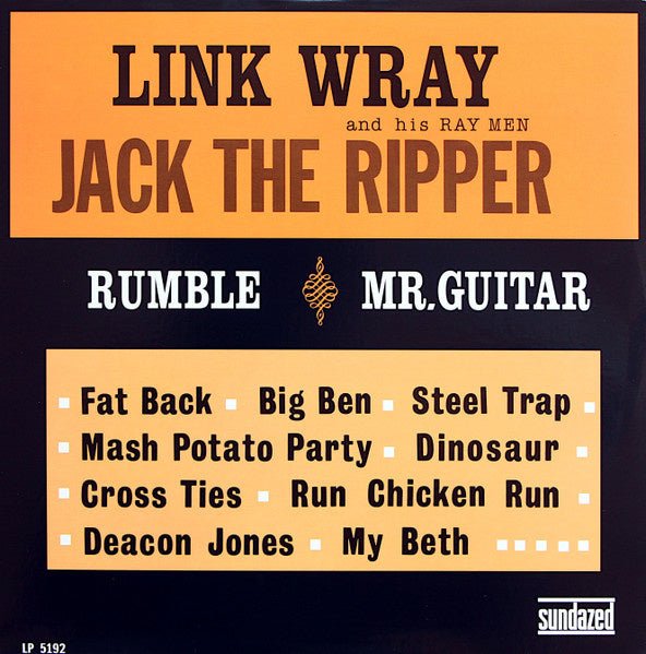 Link Wray - Jack The Ripper - LP - La Boîte Musicale - Vinyl Records - Vinyl Records -