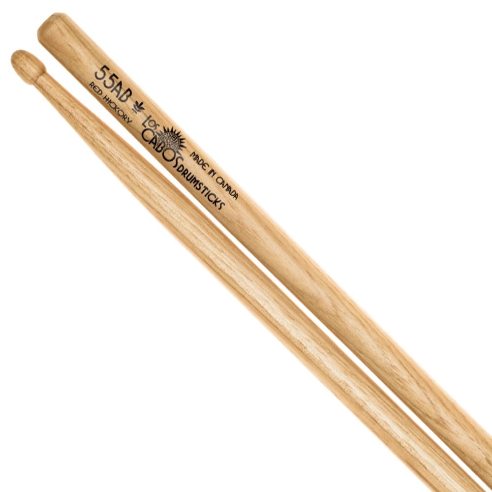 Los Cabos - 55AB Red Hickory Drumsticks - La Boîte Musicale - Drum Sticks - Los Cabos -