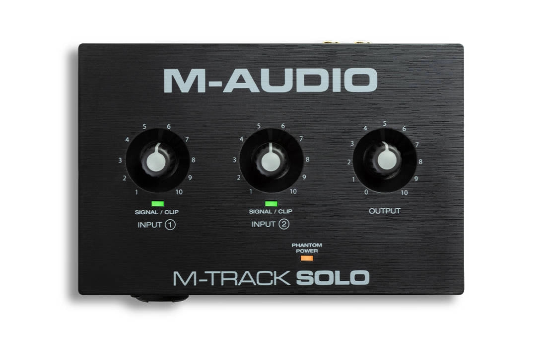 M - Audio - M - Track Solo II - La Boîte Musicale - Interfaces - m - audio -