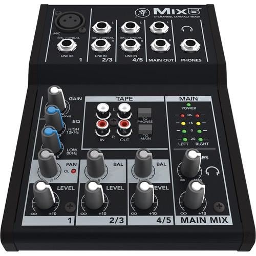 Mackie console MIX 5 - La Boîte Musicale - Mixers - Mackie -