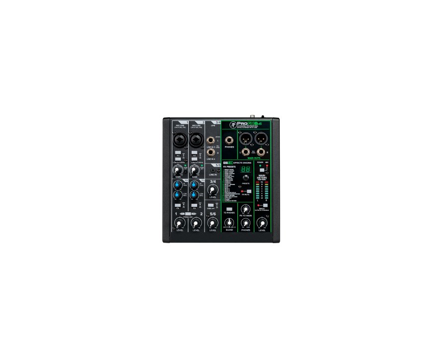 Mackie - ProFX 6 / V3 6 - Channel Professional Effects Mixer - La Boîte Musicale - Mixers - Mackie -