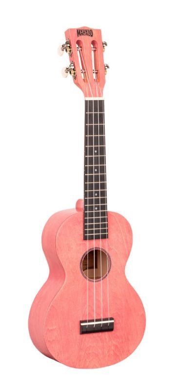 Mahalo - Island Series Concert Ukulele - Coral Pink - La Boîte Musicale - Ukulele - Mahalo -
