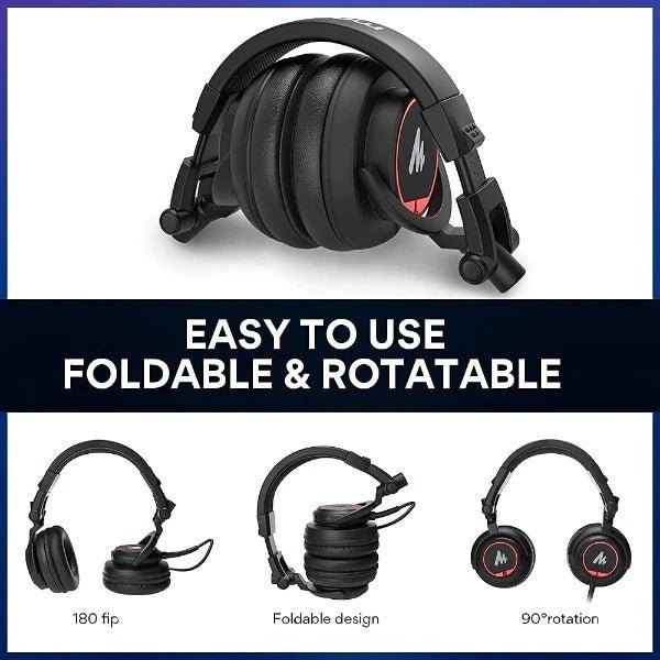 Maono - 50mm Driver Over - Ear Studio Headphones - La Boîte Musicale - Heaphones - Maono -