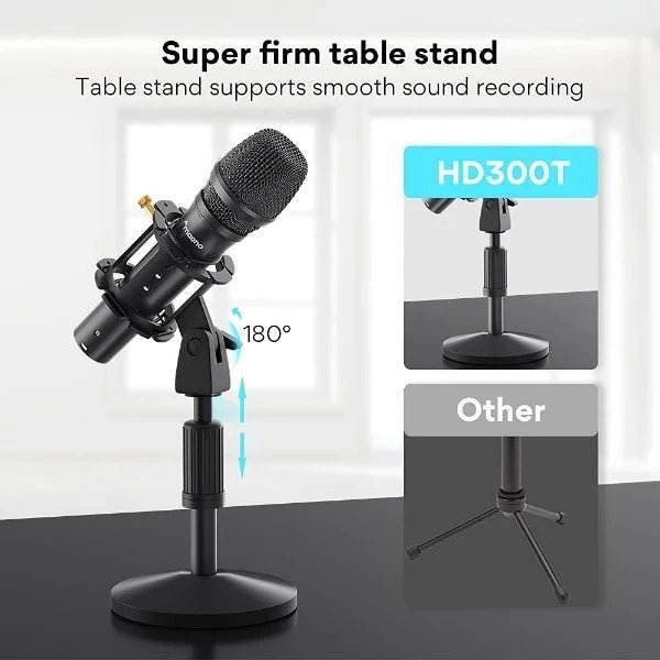 Maono - USB / XLR Cardioid Dynamic Broadcast Microphone - La Boîte Musicale - Microphones - Maono -