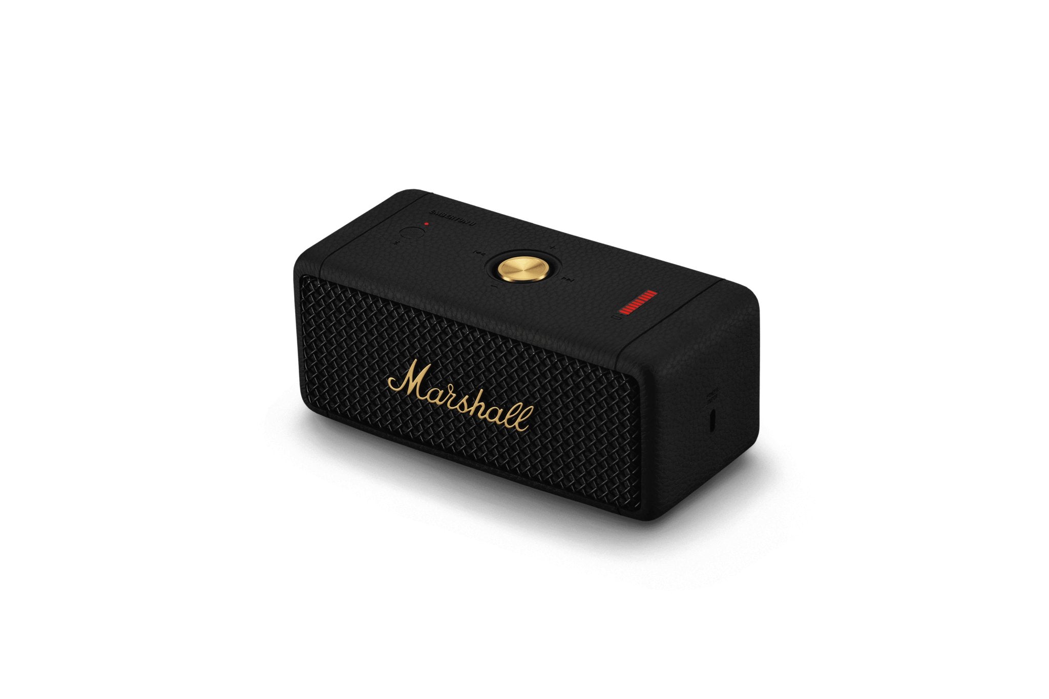 Marshall - Emberton II Black & Brass - La Boîte Musicale - Bluetooth Speaker - Marshall -