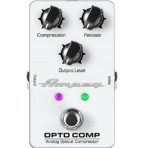 Ampeg OPTO COMP Analog Optical Compressor Bass Effect Pedal