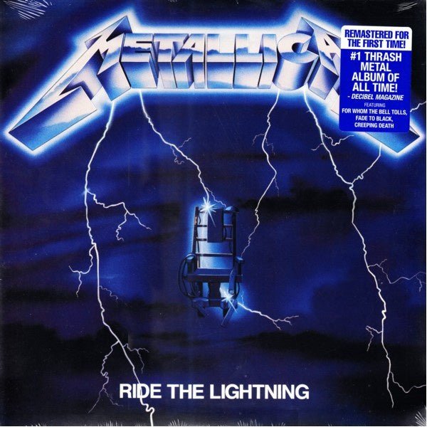 Metallica – Ride The Lightning LP - La Boîte Musicale - Vinyl Records - Vinyl Records -