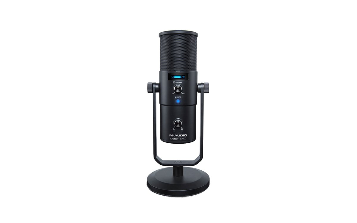 Microphone USB M - Audio UBER MIC avec sortie casque - La Boîte Musicale - m - audio -