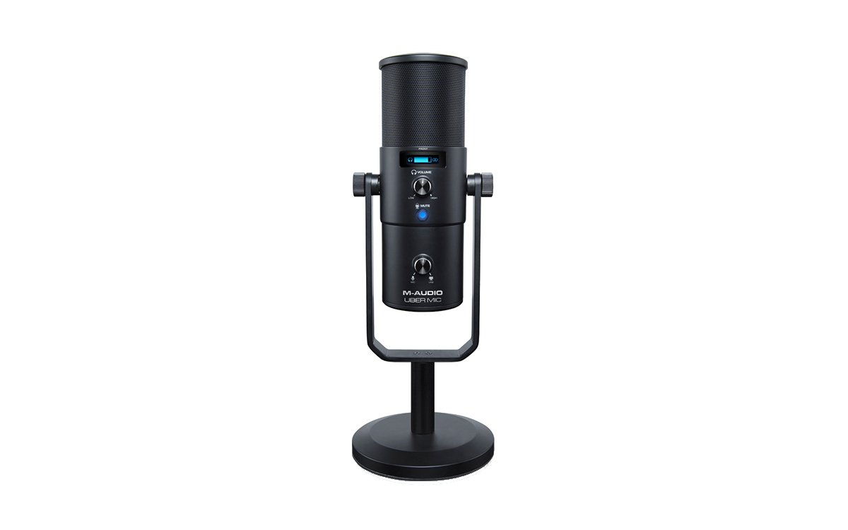 Microphone USB M - Audio UBER MIC avec sortie casque - La Boîte Musicale - m - audio -
