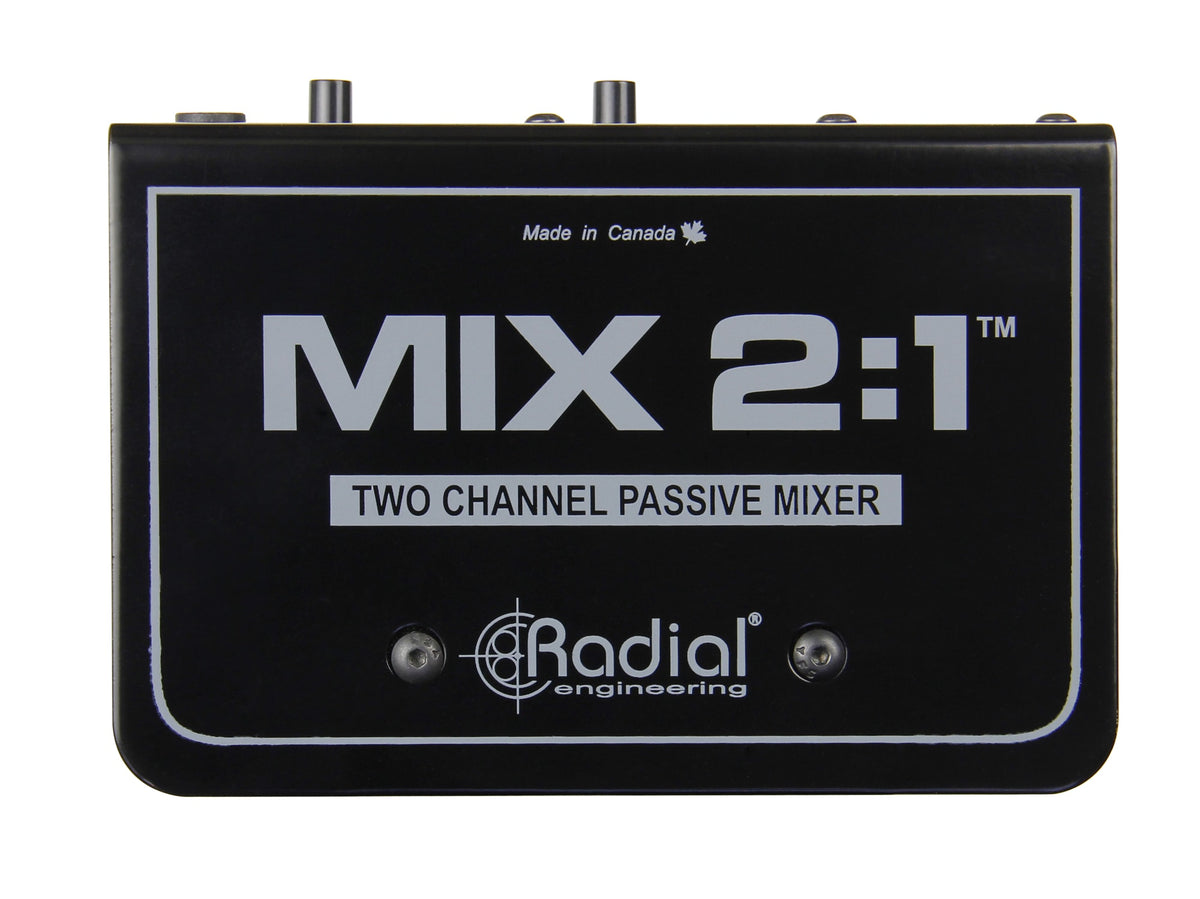 Radial MIX 2:1 - Two-channel Summing mixer - product view 1